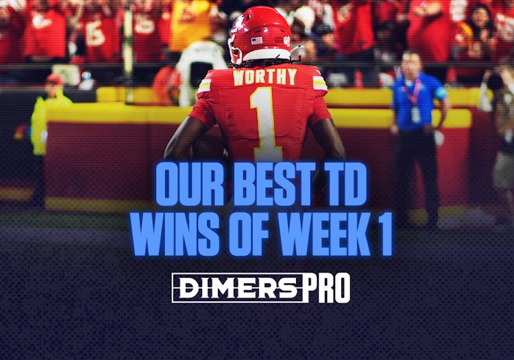 Chiefs rookie WR Xavier Worthy scored two touchdowns in Week 1.