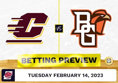Central Michigan vs. Bowling Green CBB Prediction and Odds - Feb 14, 2023