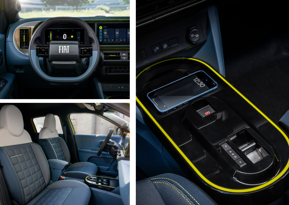 Das Interieur des Fiat Grande Panda 2025