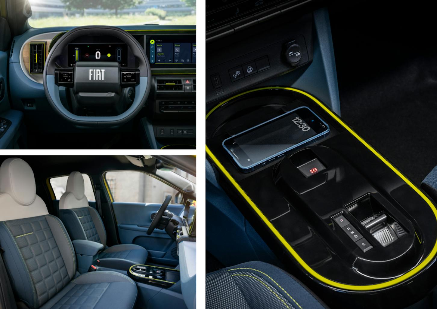 Das Interieur des Fiat Grande Panda 2025