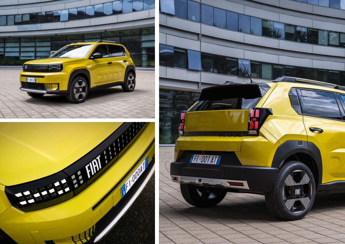Das Exterior des Fiat Grande Panda