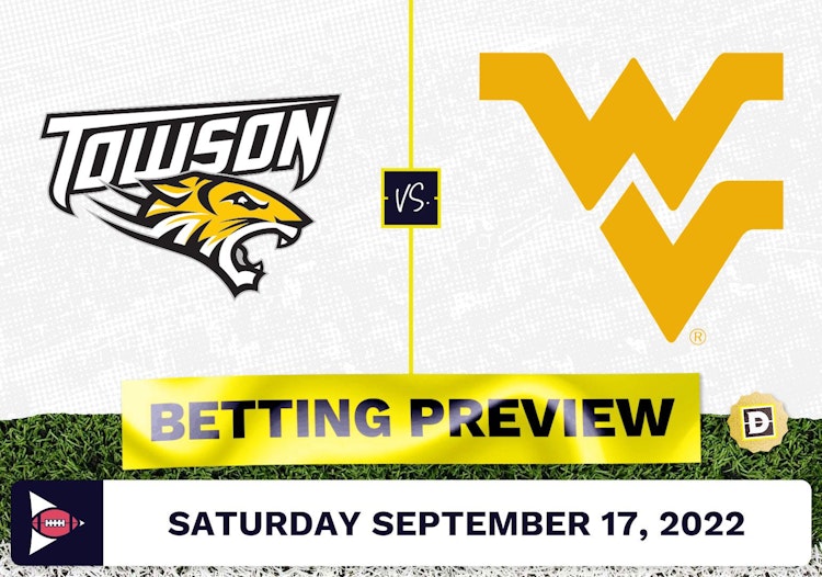 Towson vs. West Virginia CFB Prediction and Odds - Sep 17, 2022