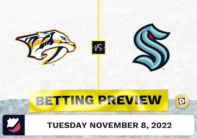 Predators vs. Kraken Prediction and Odds - Nov 8, 2022