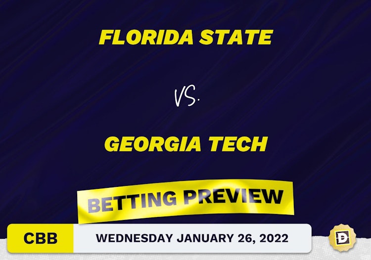 Florida State vs. Georgia Tech CBB Predictions and Odds - Jan 26, 2022