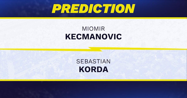 Miomir Kecmanovic vs Sebastian Korda Tennis Prediction.