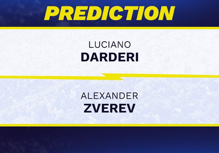 Luciano Darderi vs Alexander Zverev Tennis Prediction.