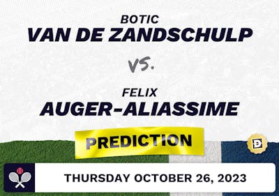 Botic Van de Zandschulp vs. Felix Auger-Aliassime Prediction - ATP Basel 2023
