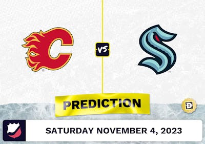 Flames vs. Kraken Prediction and Odds - November 4, 2023