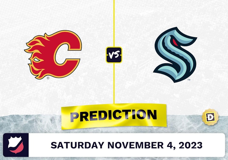 Flames vs. Kraken Prediction and Odds - November 4, 2023