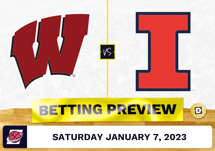 Wisconsin vs. Illinois CBB Prediction and Odds - Jan 7, 2023