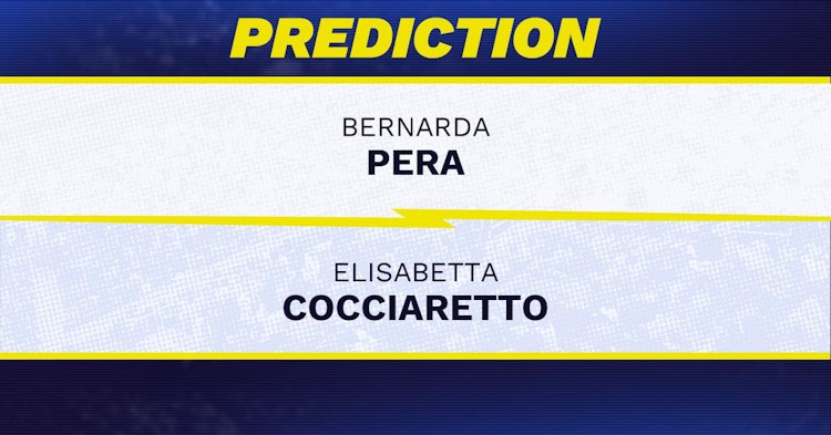 Bernarda Pera vs Elisabetta Cocciaretto Tennis Prediction.