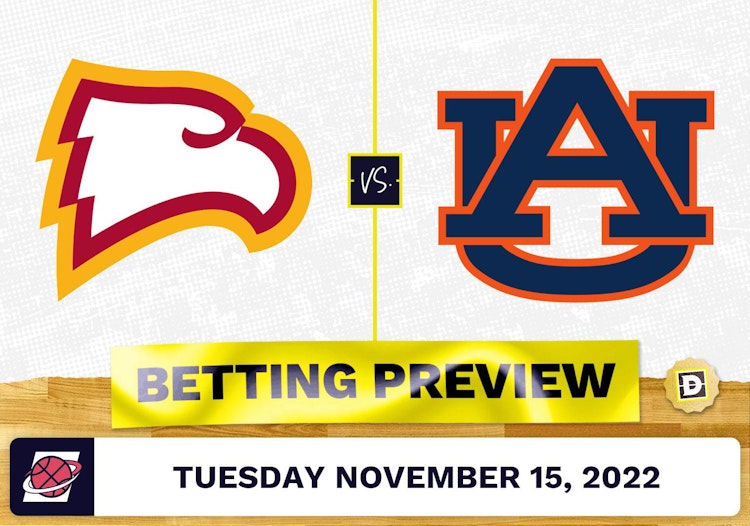 Winthrop vs. Auburn CBB Prediction and Odds - Nov 15, 2022