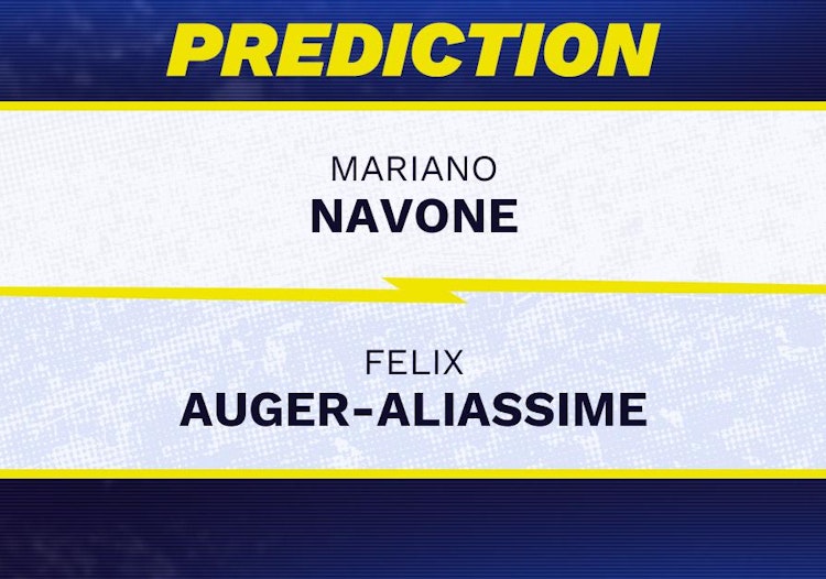 Mariano Navone vs Felix Auger-Aliassime Tennis Prediction.