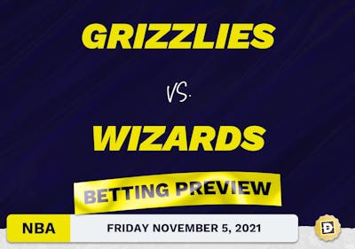Grizzlies vs. Wizards Predictions and Odds - Nov 5, 2021