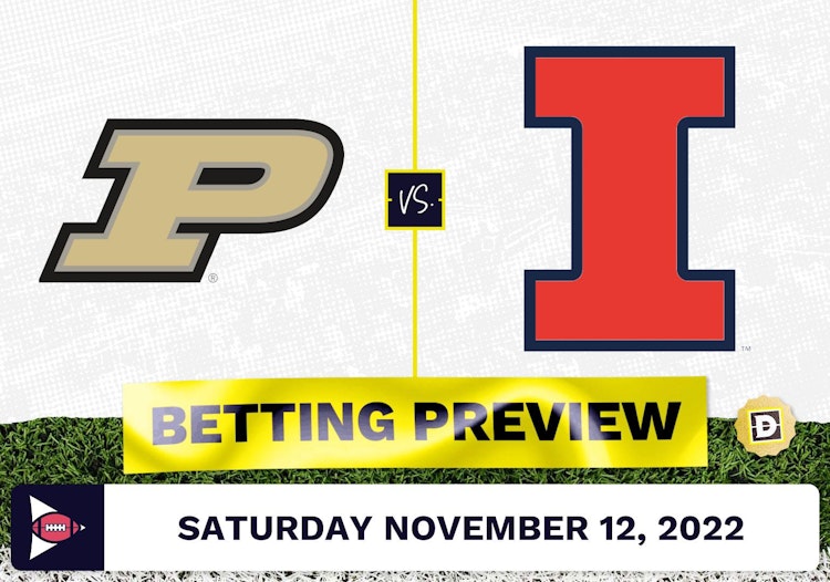 Purdue vs. Illinois CFB Prediction and Odds - Nov 12, 2022