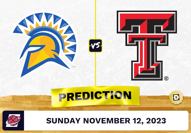 San Jose State vs. Texas Tech Basketball Prediction - November 12, 2023