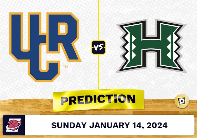 UC Riverside vs. Hawaii Prediction, Odds, College Basketball Picks [1/14/2024]