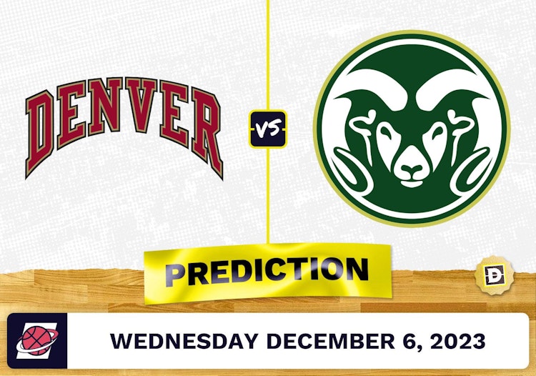 Denver vs. Colorado State Basketball Prediction - December 6, 2023