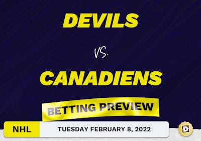 Devils vs. Canadiens Predictions and Odds - Feb 8, 2022