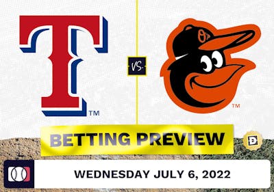 Rangers vs. Orioles Prediction and Odds - Jul 6, 2022