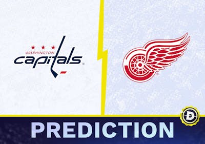 Washington Capitals vs. Detroit Red Wings Prediction, Odds, NHL Picks [4/9/2024]