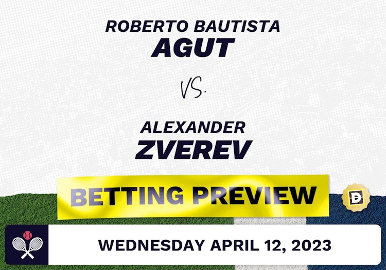 Roberto Bautista Agut vs. Alexander Zverev Predictions - Apr 12, 2023