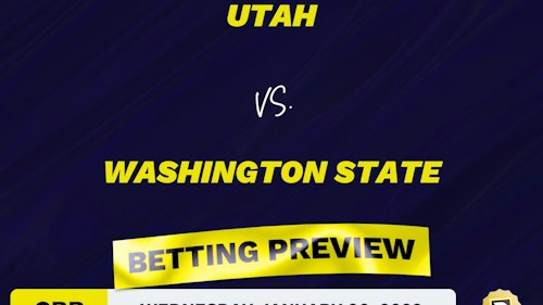Utah vs. Washington State CBB Predictions and Odds - Jan 26, 2022