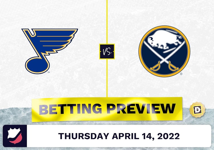 Blues vs. Sabres Prediction and Odds - Apr 14, 2022