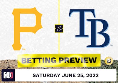Pirates vs. Rays Prediction and Odds - Jun 25, 2022