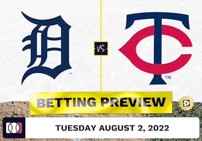 Tigers vs. Twins Prediction and Odds - Aug 2, 2022