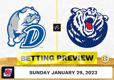 Drake vs. Belmont CBB Prediction and Odds - Jan 29, 2023