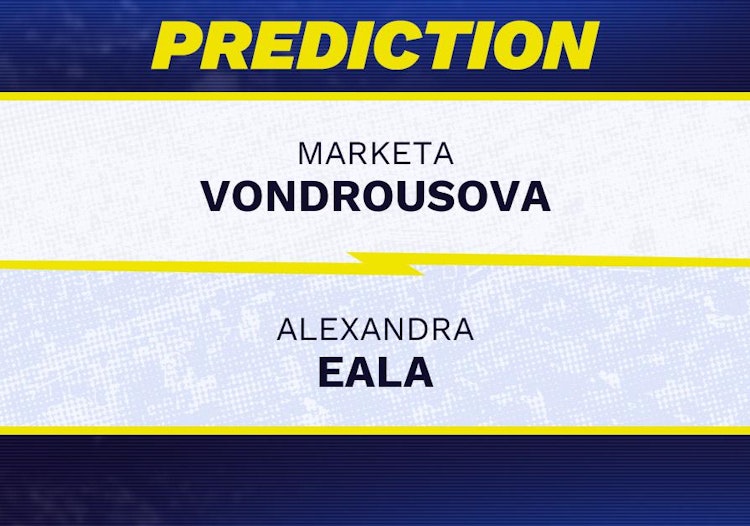 Marketa Vondrousova vs Alexandra Eala Tennis Prediction.