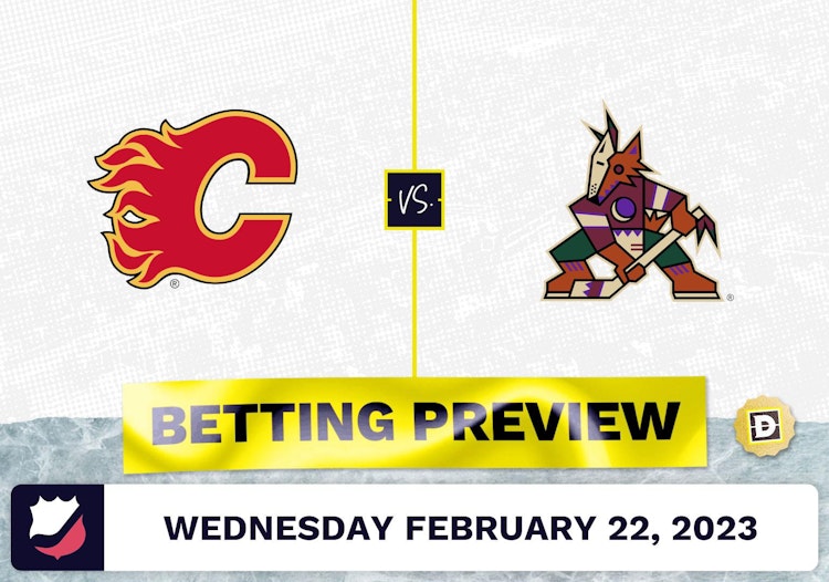 Flames vs. Coyotes Prediction and Odds - Feb 22, 2023