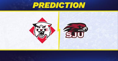 Davidson vs. Saint Joseph's (PA) prediction: Saint Joseph's (PA) favored to win men's college basketball matchup [3/13/2026]