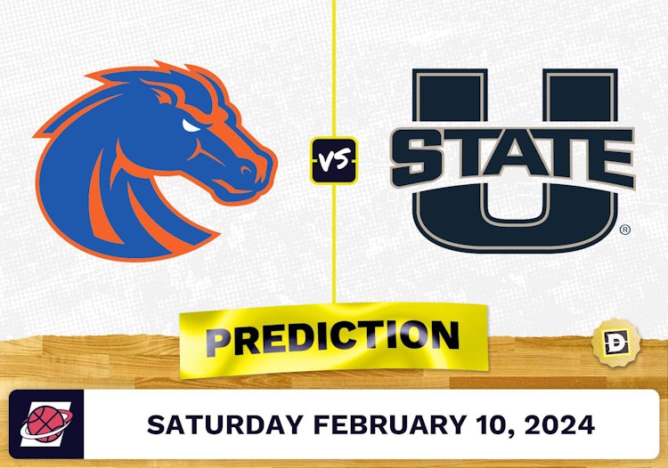 Boise State vs. Utah State Prediction, Odds, College Basketball Picks [2/10/2024]