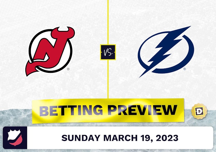 Devils vs. Lightning Prediction and Odds - Mar 19, 2023