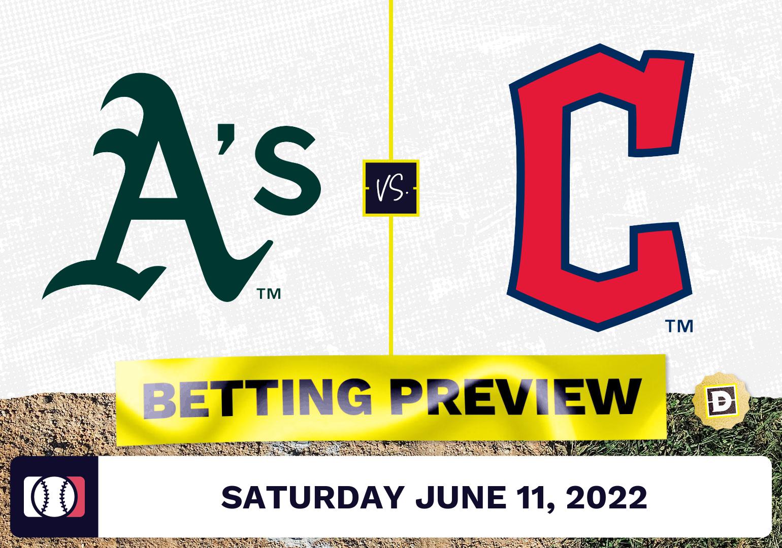 Athletics vs. Guardians Prediction and Odds - Jun 11, 2022