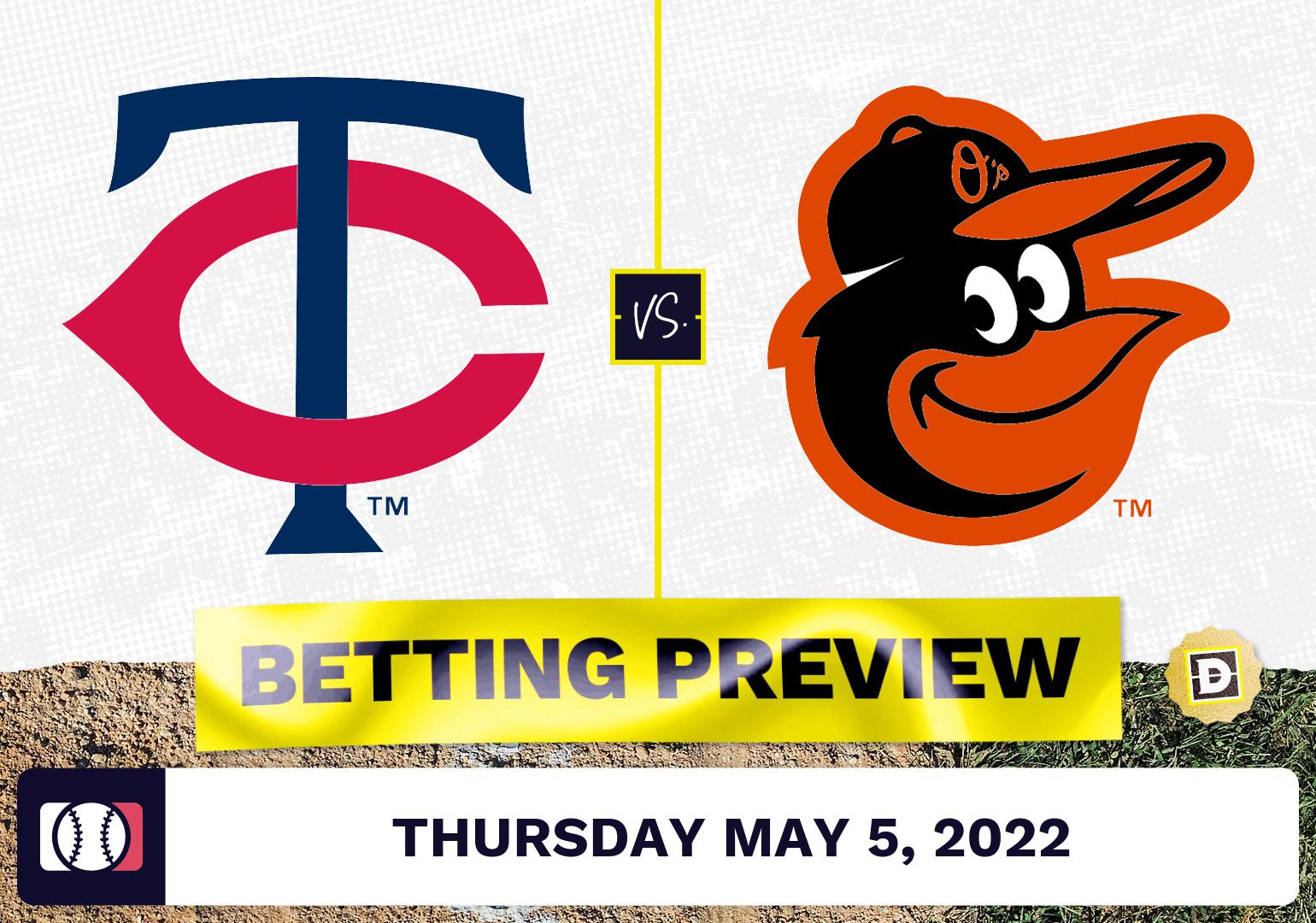 Twins vs. Orioles Prediction and Odds - May 5, 2022