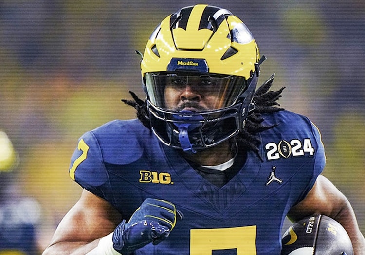Michigan RB Donovan Edwards.