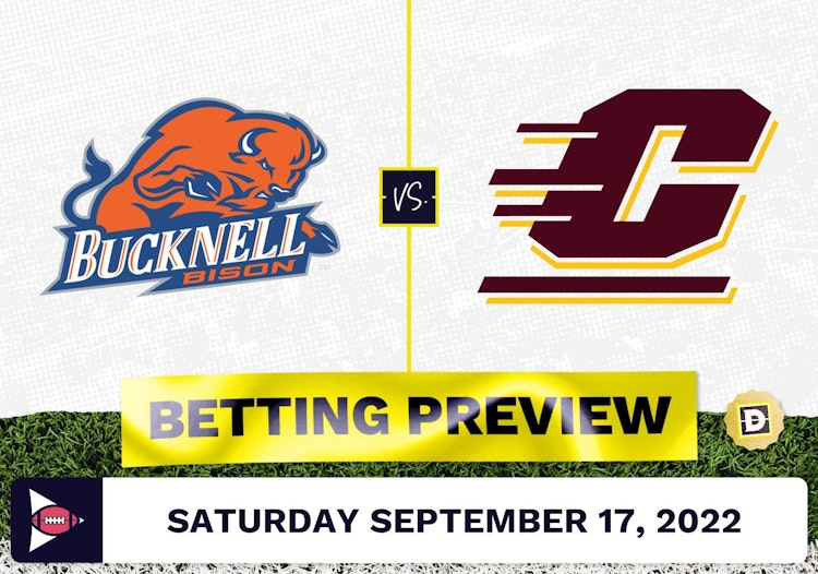 Bucknell vs. Central Michigan CFB Prediction and Odds - Sep 17, 2022