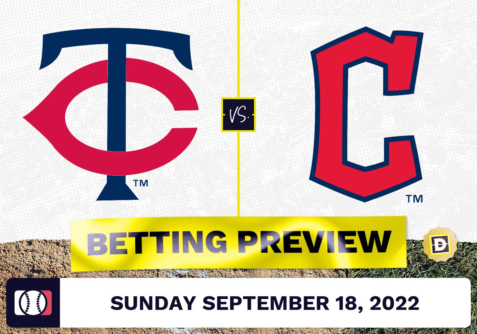 Twins vs. Guardians Prediction and Odds - Sep 18, 2022
