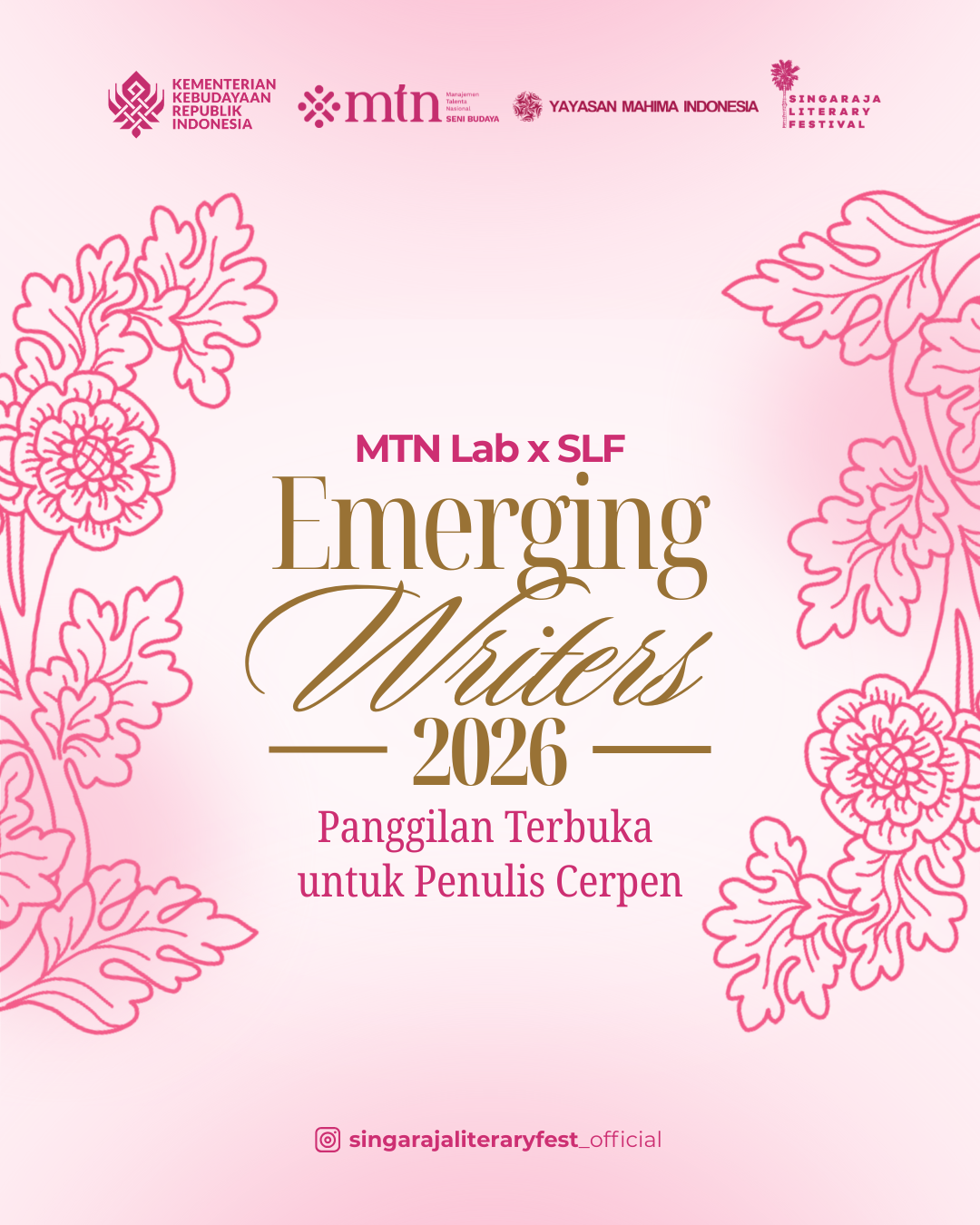 MTN Lab x SLF: Emerging Writers 2026