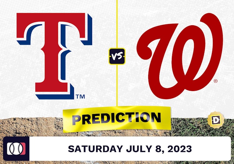 Rangers vs. Nationals Prediction for MLB Saturday [7/8/2023]