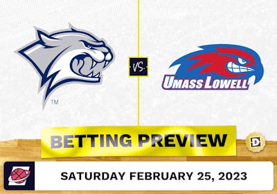 New Hampshire vs. Massachusetts-Lowell CBB Prediction and Odds - Feb 25, 2023
