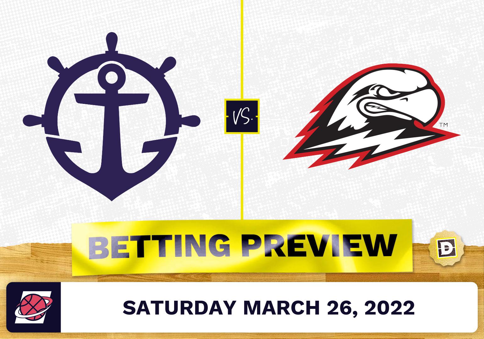 Portland vs. Southern Utah CBB Predictions and Odds - Mar 26, 2022
