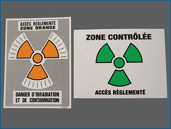 Autocollants industriels durables impression sur mesure