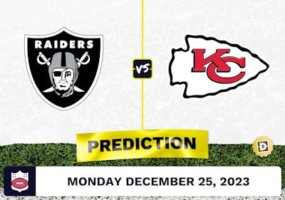 Las Vegas Raiders vs. Kansas City Chiefs Prediction, Odds, NFL Picks - Week 16 [2023]