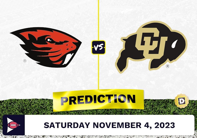 Oregon State vs. Colorado CFB Prediction and Odds - November 4, 2023