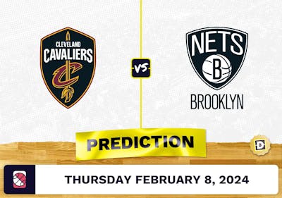 Cleveland Cavaliers vs. Brooklyn Nets Prediction, Odds, NBA Picks [2/8/2024]