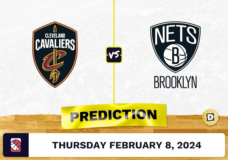 Cleveland Cavaliers vs. Brooklyn Nets Prediction, Odds, NBA Picks [2/8/2024]